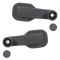 01-03 Volvo VHD; 98-04 VNL Heavy Duty Dark Gray Window Crank Handle Pair