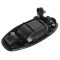 01-06 Hyundai Sante Fe Front & Rear PTM Black Outside Door Handle Kit (4pc)