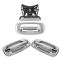 99-07 Silverado, Sierra Front Chrome Door Handle & Tailgate Handle Kit (4pc)