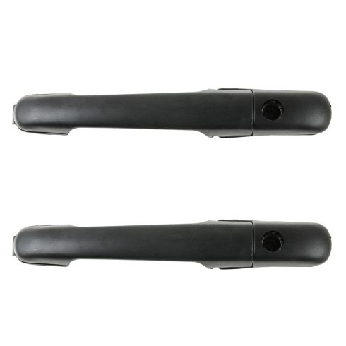 03-06 Dodge/MB Sprinter Front Door Outer Black Handle w/Lock Provision PAIR