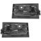 09-14 Ford F150 w/Power Locks Inside Platinum w/Chrome Pull Door Handle Pair (Ford)