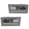 09-14 Ford F150 w/Power Locks Inside Platinum w/Chrome Pull Door Handle Pair (Ford)