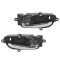 13-15 Nissan Altima, Pathfinder Front or Rear Door Chrome & Black Inside Door Handle Pair(Nissan)