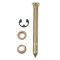 Door Hinge Pin & Bushing Kit (1 Pin, 1 Retaining Clip, 2 Bushings)