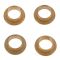 Door Hinge Pin & Bushing Kit (4 Pins, 4 Bushings, & 4 Lock Nuts)