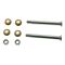 Door Hinge Pin & Bushing Kit (2 Pins, 4 Bushings, & 2 Lock Nuts)