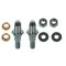 99-07 GM Full Size PU & SUV Front Door Hinge Repair Kit (2 Threaded Pins, 2 Bushings, 2 Lock Nuts)