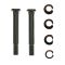 Door Hinge Pin & Bushing Kit (2 Pins, 4 Bushings, 2 Nuts)