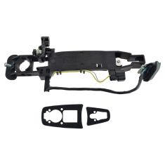 2008 Cadillac CTS, STS (w/Factory Remote Start) Outside Door Handle Bracket w/2 Connectors LF (GM)