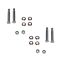 00-11 Toyota Tundra Front Upper & Lower Door Hinges Repair Kit (4 Pins, 8 Bushings, 4 Lock Nuts)