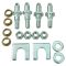 02-09 GM Mid Size SUV Front & Rear, Upr & Lwr Door Hinge Repair Kit (4 Pins, 4 Bushings, 4 Lock Nut)