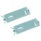 75-90 Dodge D/W150-350, Ramcharger; 75-81 Traildstr Door Mtd Lwr Body Side Molding Clip Pair (MP)