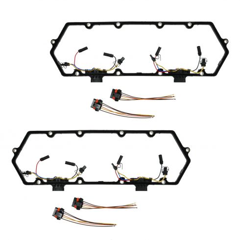 Valve Cover Gasket Fuel Injector Harness Glow Plug Kit for Ford Pickup Van 7.3L