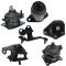 03-07 Honda Accord 2.4L AT Engine & Transmission Mount Set of 6