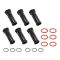 99-02 Porsche 911 w/3.6L ; 97-02 Boxster w/2.5L, 3.2L Spark Plug Tube w/Viton O-Rings (Set of 6)