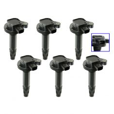 6 pc Denso Iridium Power Spark Plugs for Lincoln MKZ 3.5L 3.7L V6 2007-2016 vs