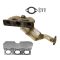 01-06 BMW 3 Series (exc Xi); 01-02 Z3 (exc 3.2L) Exhaust Manifold w/Cat Conv & Gasket Kit PAIR