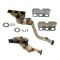 01-06 BMW 3 Series (exc Xi); 01-02 Z3 (exc 3.2L) Exhaust Manifold w/Cat Conv & Gasket Kit PAIR