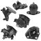 03-07 Honda Accord 3.0L w/AT Engine & Transmission Mount Kit (Set of 6)