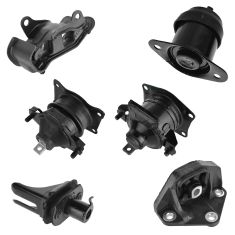 03-07 Accord w/ 3.0L; 04-06 TL w/ 3.2L Engine and Automatic Transmission Mount (Set of 6)