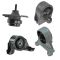 01-05 Honda Civic 1.7L M/T engine & Transmission mount Set of 4