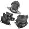 04-08 Acura TL w/3.2L; 07-08 TL w/3.5L; 03-07 Accord w/3.0L Engine Mount Kit (Set of 3)