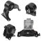 08-10 Chrysler, Dodge; 09-10 VW Minivan 4.0L Engine & Transmission Mount Kit (Set of 4)