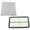 07-09 Acura MDX w/3.7L; 05-10 Odyssey w/3.5L; 09-15 Pilot w/3.5L Engine & Cabin Air Filter Kit