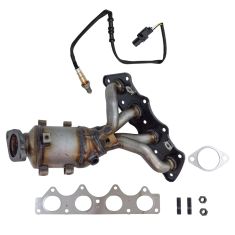 Exhaust Manifold & Converter w/ Oxygen Sensor Kit