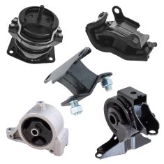 01-02 Acura MDX, 03-05 Honda Pilot w/3.5L Engine & Transmission Mount Kit (Set of 5)