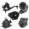 03-07 Honda Accord w/2.4L & A/T Engine & Transmission Mount Kit (Set of 5)