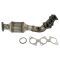 Exhaust Manifold Converter w/Gaskets Pair