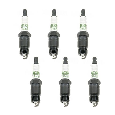 AC Delco R43TS Spark Plug Set of 6