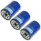 78-12 GM; 06-10 H3; 03-08 Isuzu; 05-09 Saab; 06-10 Saturn Engine Oil Filter Set of 3 (AC Delco)