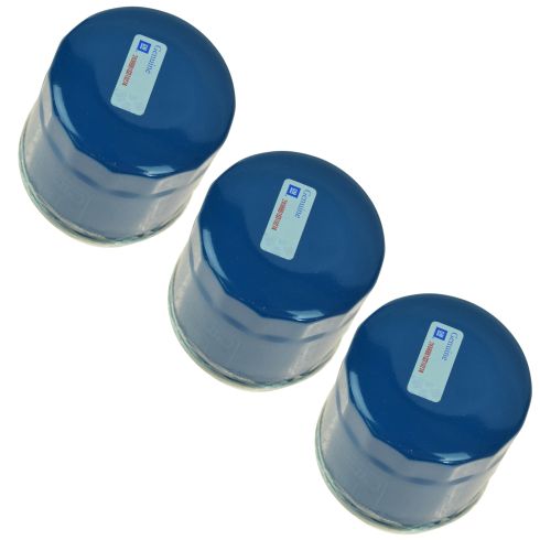 13-15 Chevy Spark w/1.2L Engine Oil Filter (Set of 3) (AC Delco)
