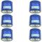 68-93 Buick; 66-07 Chevy; 66-07 GMC; 66-92 Olds; 70-97 Pontiac Eng Oil Filter Set of 6 (AC Delco)