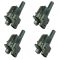 05-13 GM, Hummer, Saab Multifit w/V8 (Delphi - Round Style) Ignition Coil Set of 4 (Delphi)