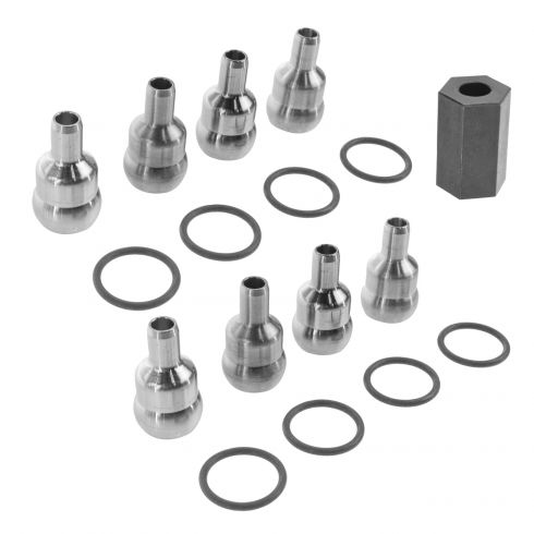 2004-2010 FORD 6.0L DIESEL HIGH PRESSURE OIL RAIL BALL TUBE SET OF 8