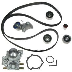 Subaru H4 2.0L 04 Timiong Belt Water Pump Kit 7 Components