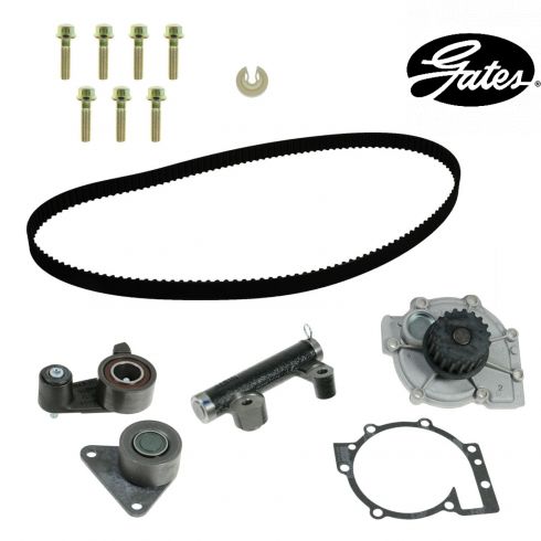 93-97 Volvo 850 w/2.4L Timing Belt & Component Kit w/Water Pump (5 Piece) (Gates)