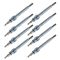 04-10 E350, E450; 04-05 Excursion; 04-07 F250SD-F550SD w/6.0 Diesel Glow Plug (Set of 8)(Motorcraft)