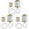 03-07 Ford F250 F350 Super Duty 6.0L Diesel Fuel Filter Set of 3 (Motorcraft)