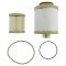 03-07 Ford F250 F350 Super Duty 6.0L Diesel Fuel Filter Set of 3 (Motorcraft)