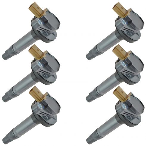 11-16 Ford; 13-16 Lincoln Multifit w/3.5L Turbo Ecoboost Ignition Coil (Set of 6) (Motorcraft)