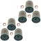 95-15 Infiniti, Nissan Multifit Engine Oil Filter w/ Drain Plug Gasket Kit Set of 6 (Nissan)