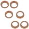 95-15 Infiniti, Nissan Multifit Engine Oil Filter w/ Drain Plug Gasket Kit Set of 6 (Nissan)