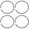 99-13 Volvo 4-6 Cyl Std Piston Ring Set of 4 (Volvo)