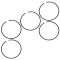 99-13 Volvo 4-6 Cyl Std Piston Ring Set of 5 (Volvo)