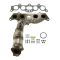 97-01 Toyota Camry; 99-01 Solara 2.2L Exhaust Manifold w/Catalytic Converter & Gasket Install Kit