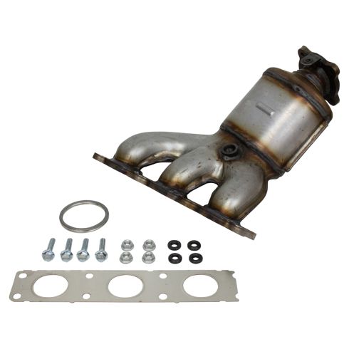 07-10 Volvo XC90 w/3.2L (for Cylinders 1,2,3) Exhaust Man w/Catalytic Conv, Gkt & Hrdwre Kit